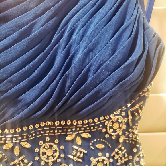 Blue Prom Dress - Picture 5 of 8